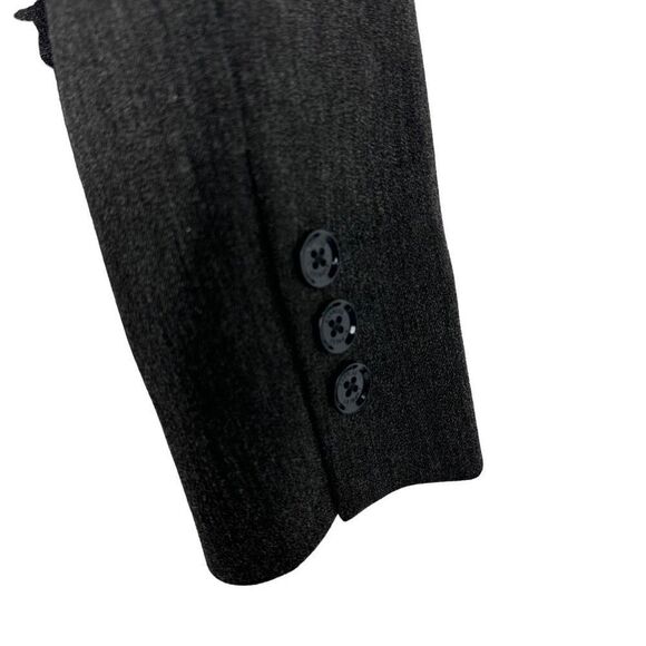 Express Gray One Button Short Blazer size 2 - Picture 6 of 9